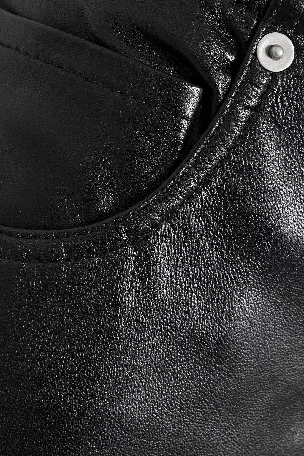 PROENZA SCHOULER Leather straight-leg pants