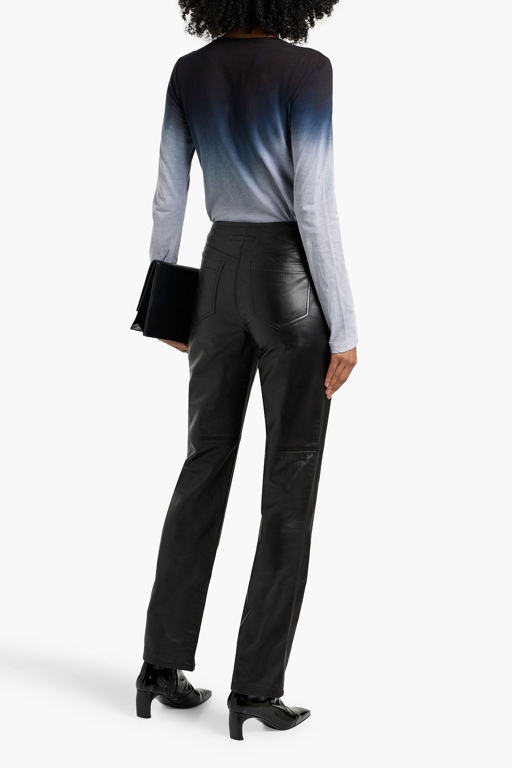 PROENZA SCHOULER Leather straight-leg pants