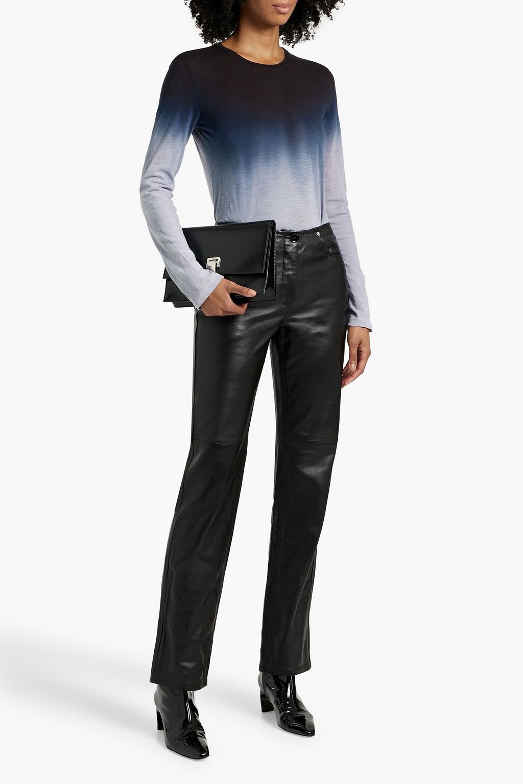 PROENZA SCHOULER Leather straight-leg pants
