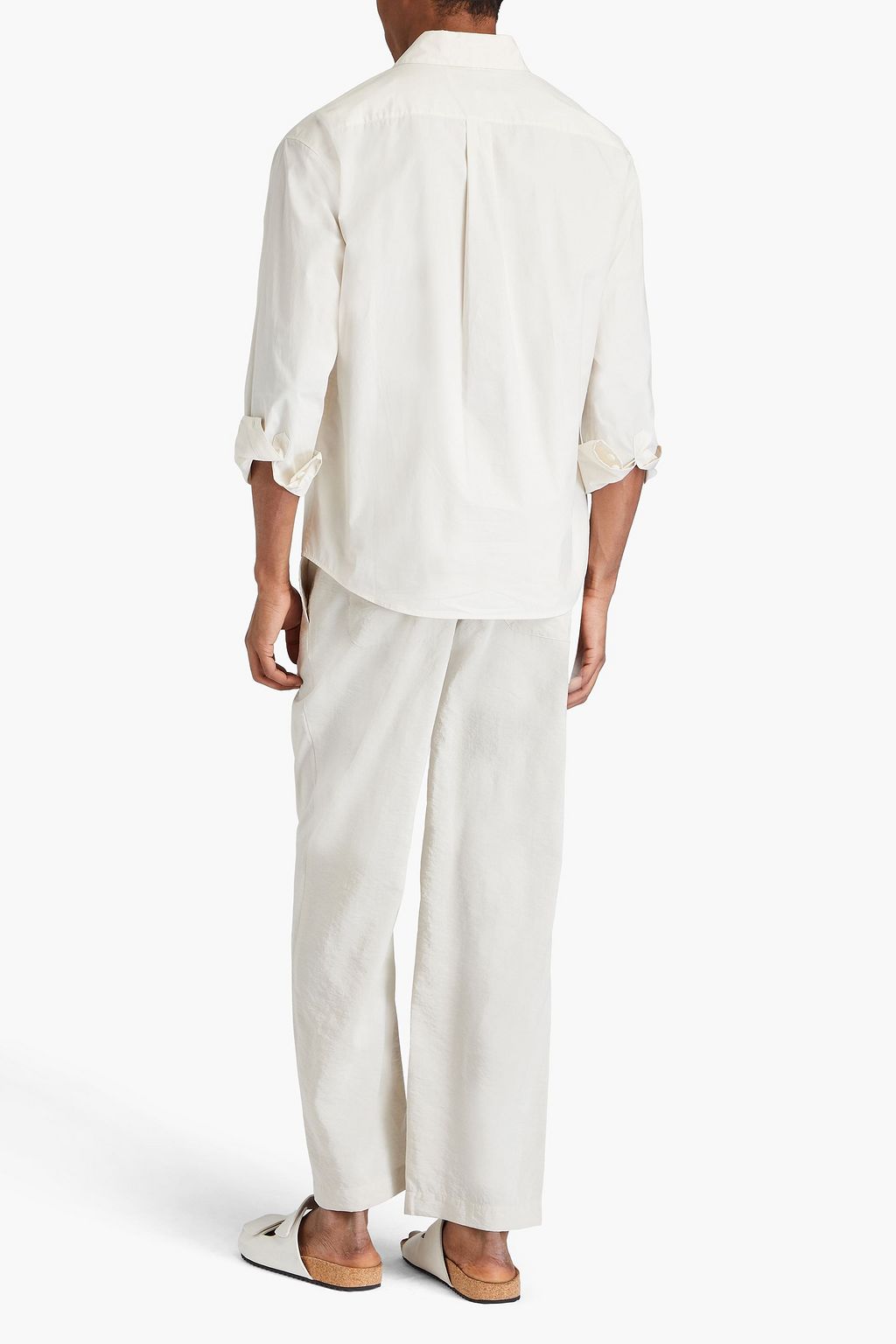 FRAME Cotton-poplin shirt