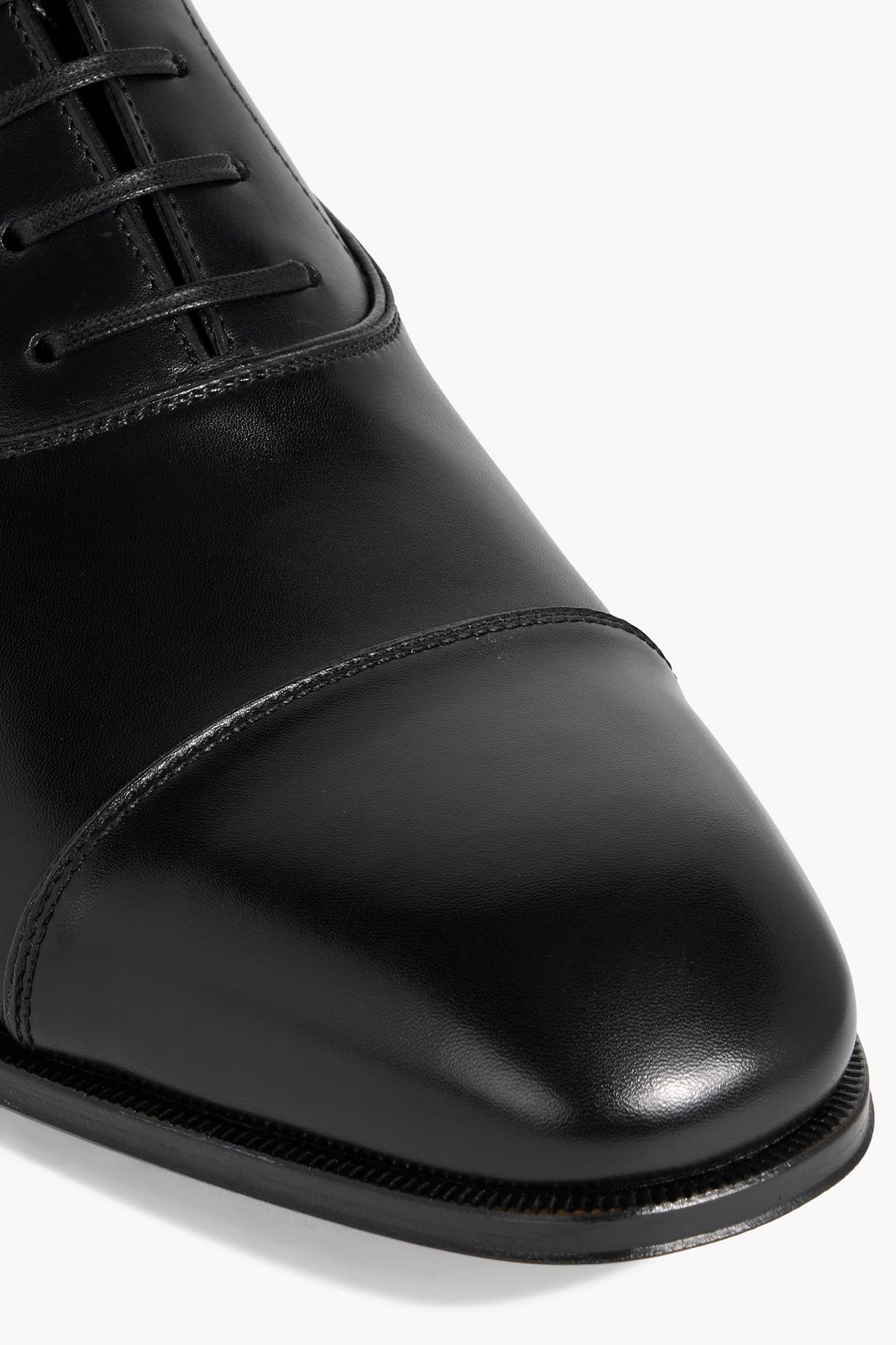FERRAGAMO Luce leather derby shoes