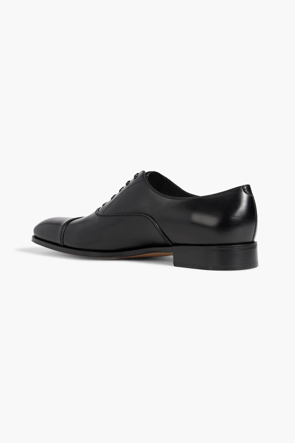 FERRAGAMO Luce leather derby shoes