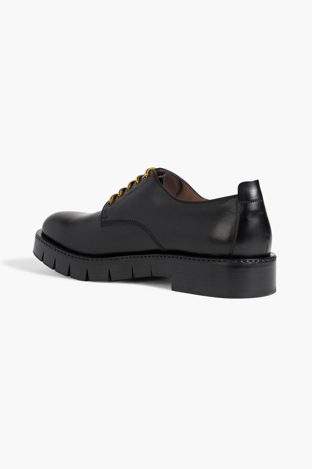 FERRAGAMO Rudy leather derby shoes