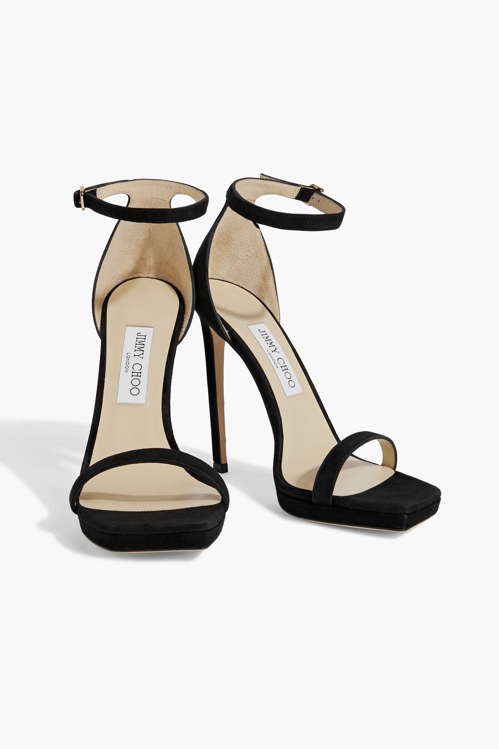JIMMY CHOO Alva 120 suede sandals