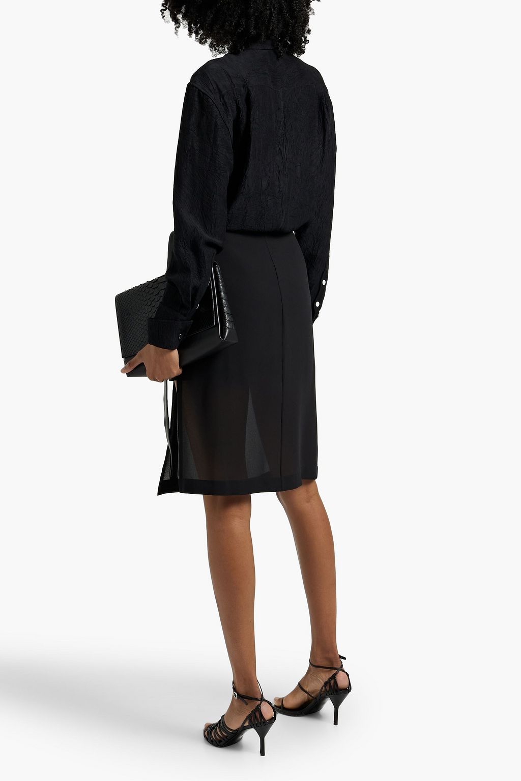 PROENZA SCHOULER Crinkled twill shirt