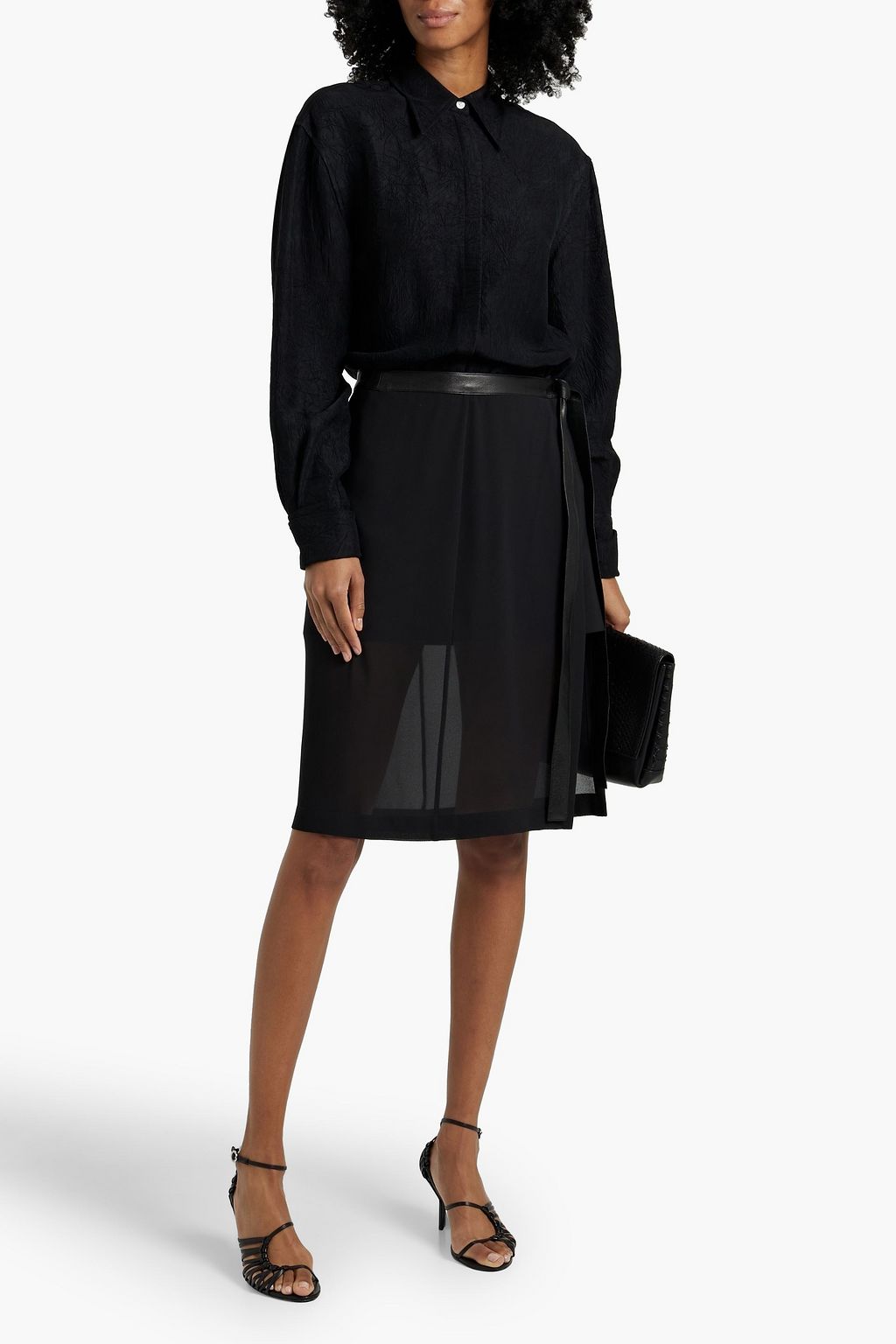PROENZA SCHOULER Crinkled twill shirt