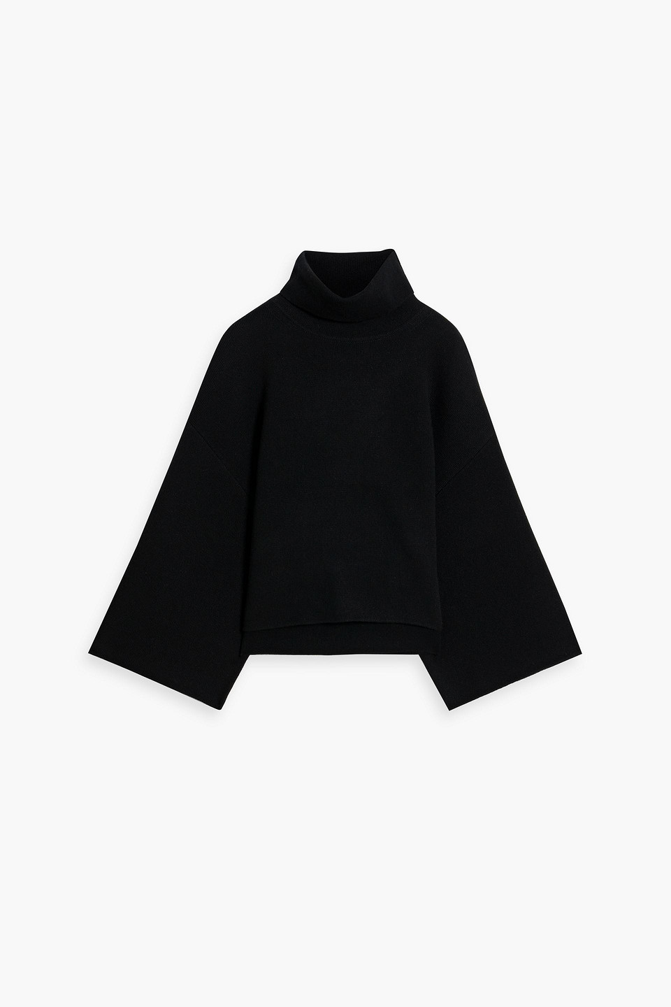 Proenza Schouler Cashmere-blend Turtleneck Sweater In Black