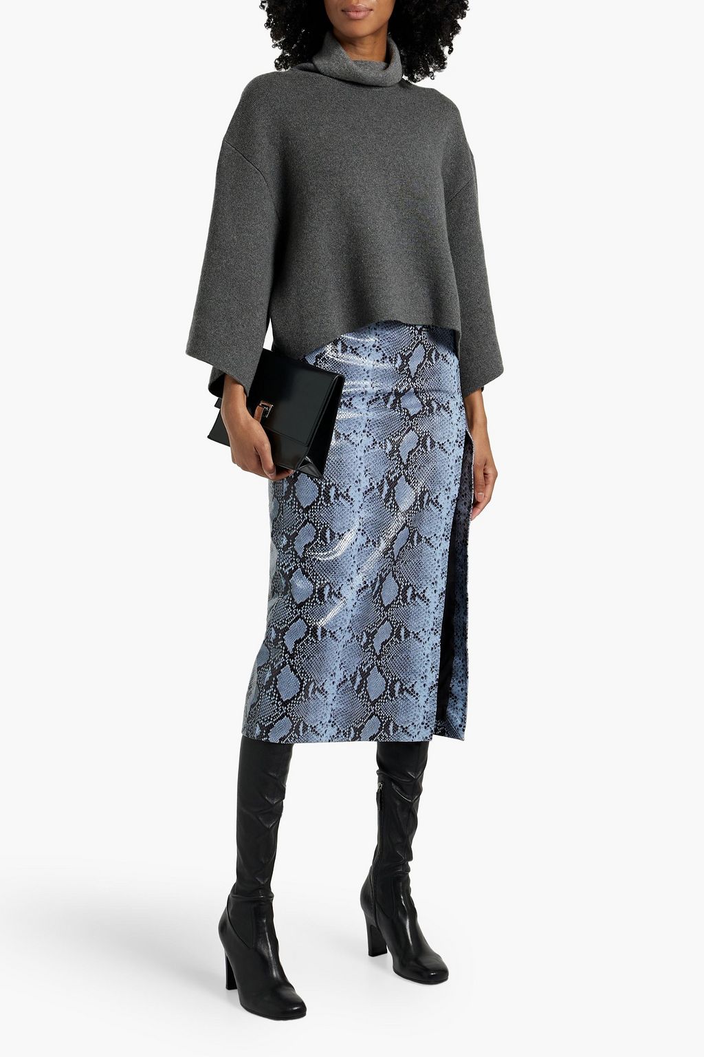 PROENZA SCHOULER Cashmere-blend turtleneck sweater