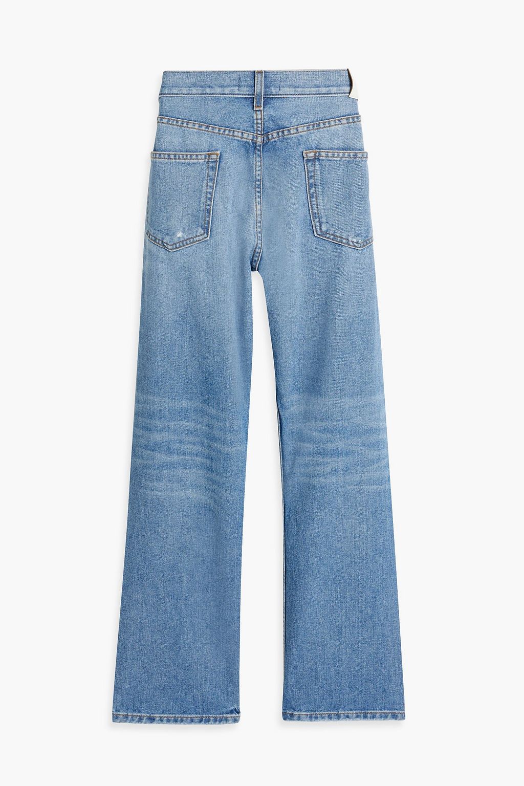 EB DENIM His & Hers high-rise straight-leg jeans