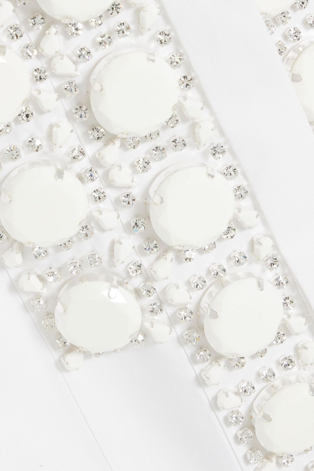 HUISHAN ZHANG Embellished poplin shirt