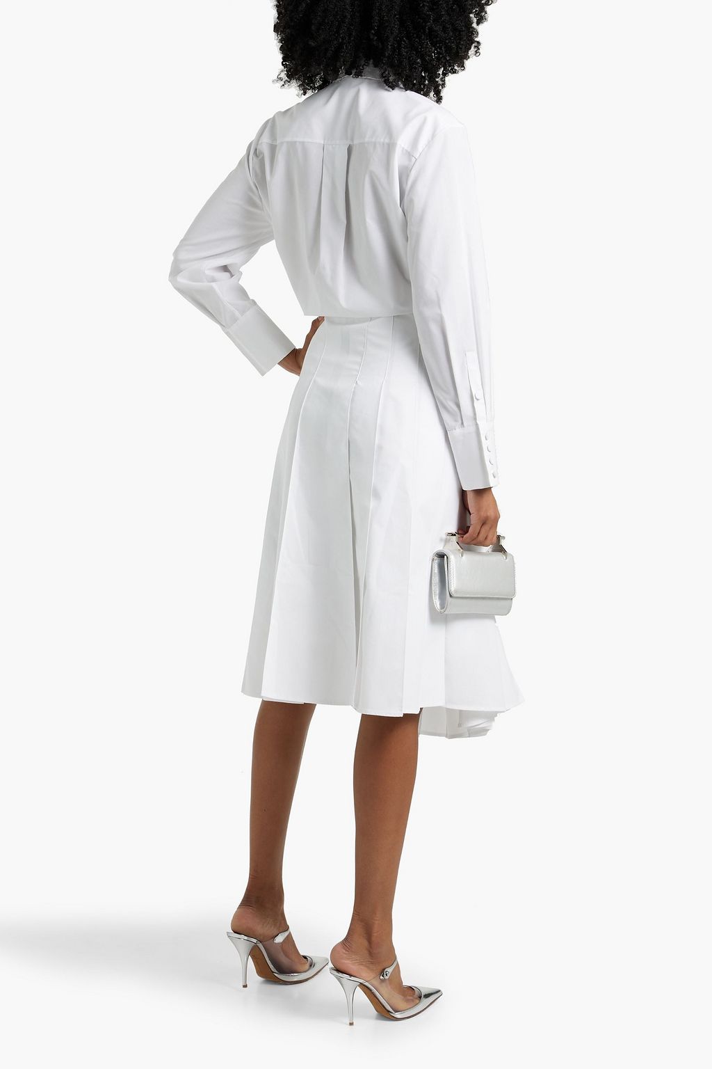 HUISHAN ZHANG Embellished poplin shirt