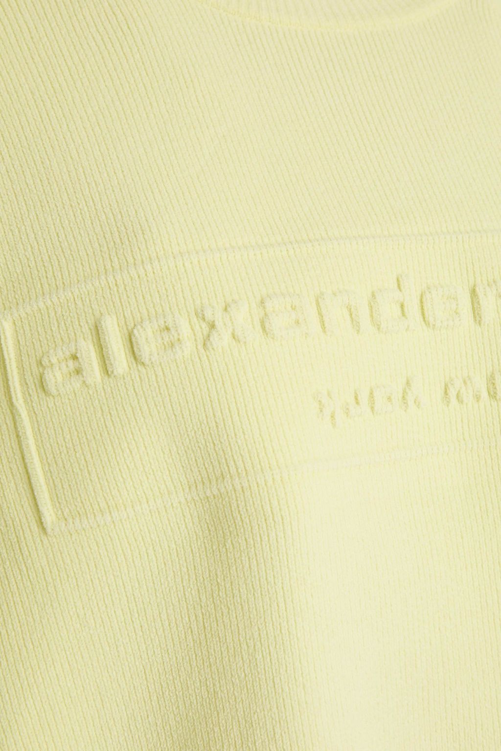 ALEXANDER WANG كنزة رياضية محبوكة بتصميم منقوش