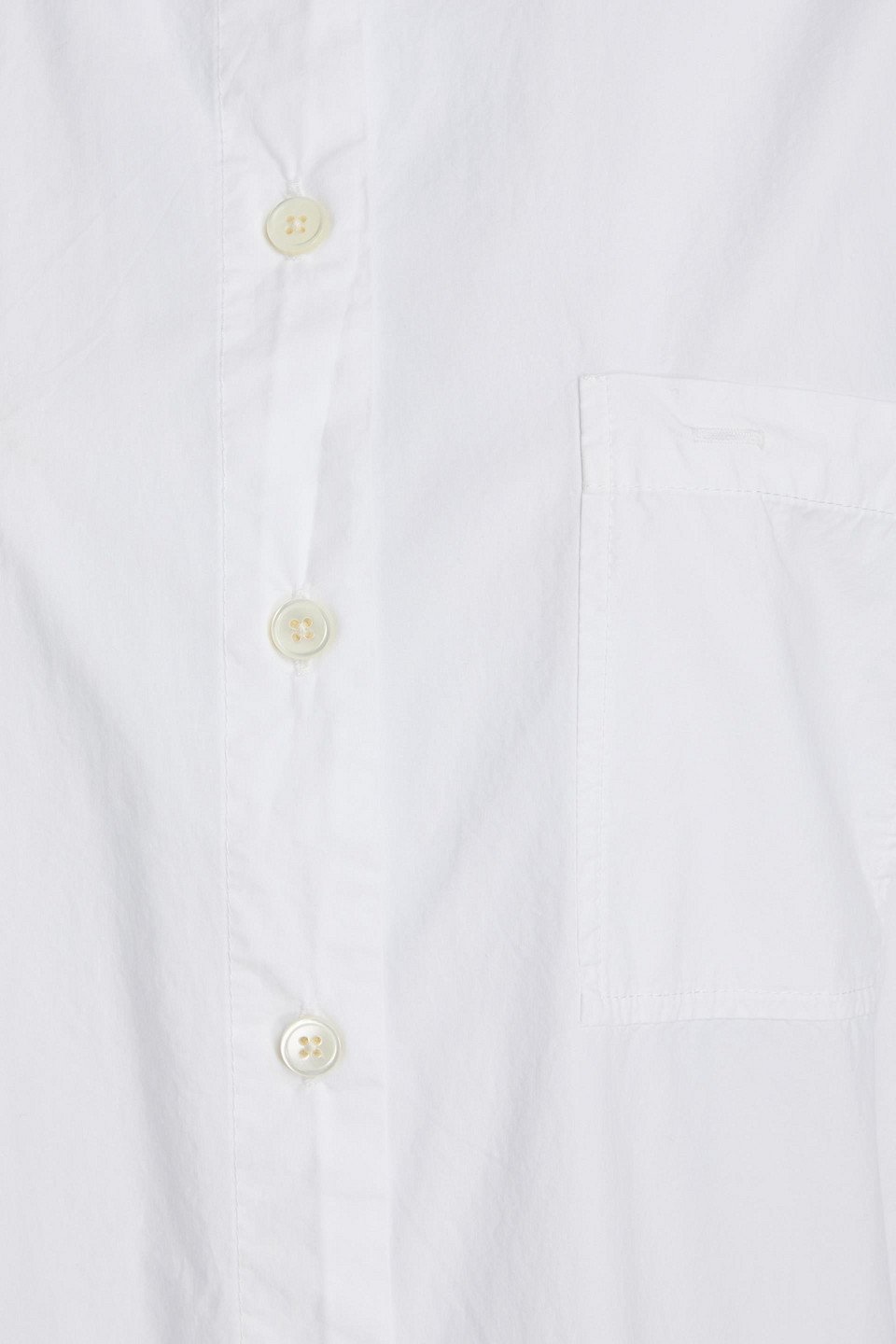 Shop Alex Mill Cotton-poplin Mini Shirt Dress In White