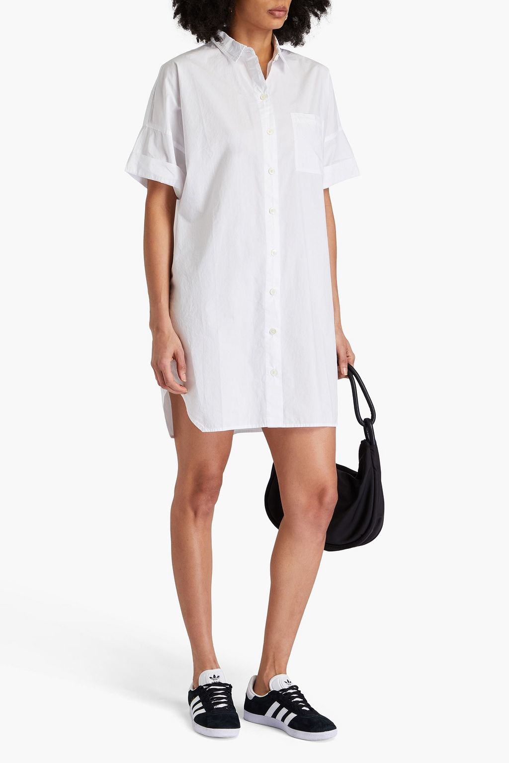 ALEX MILL Cotton-poplin mini shirt dress