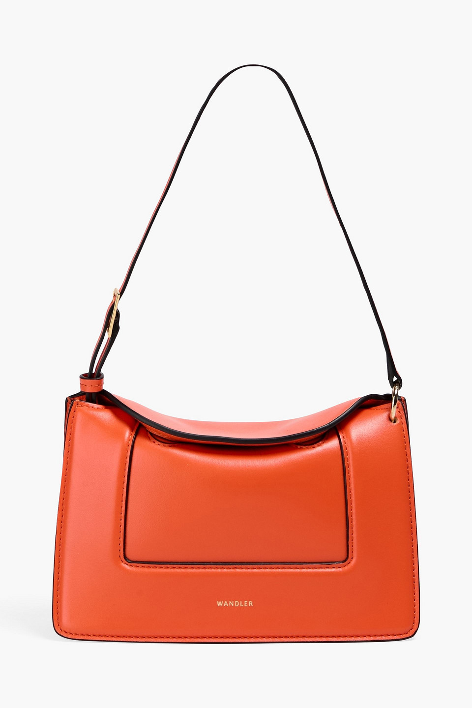 Wandler Penelope Leather Shoulder Bag In Helles Orange