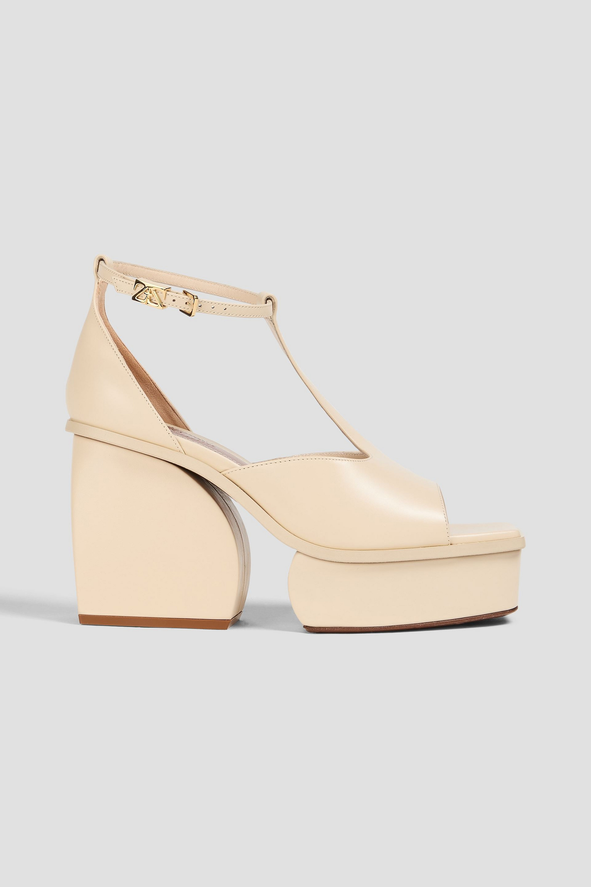 Zimmermann Embellished leather platform sandals