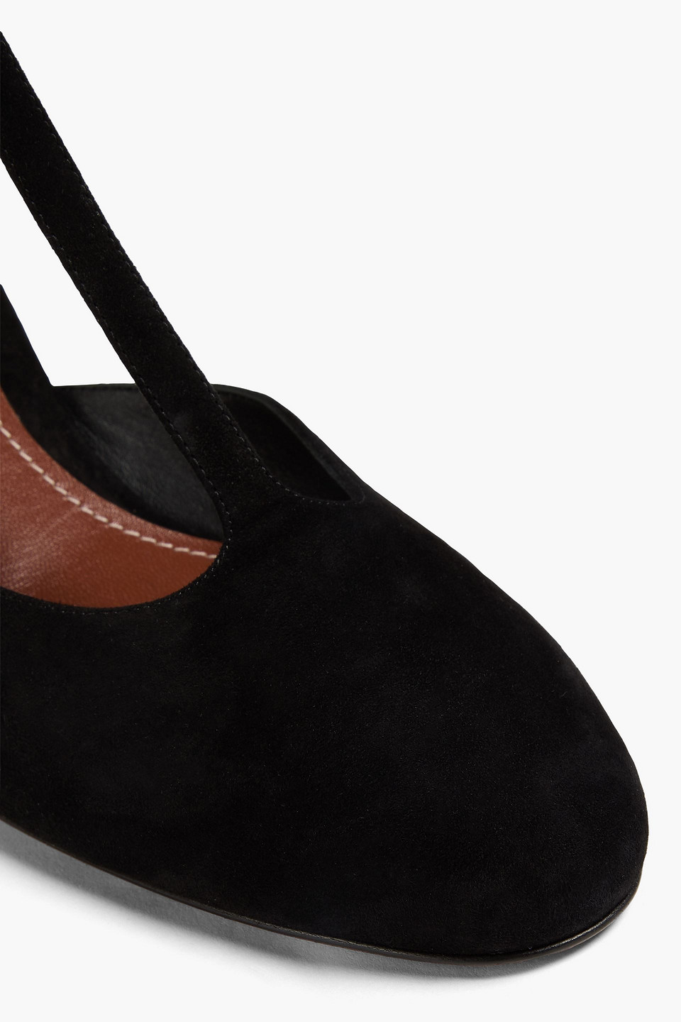 Zimmermann Farrow Pumps Aus Veloursleder In Schwarz