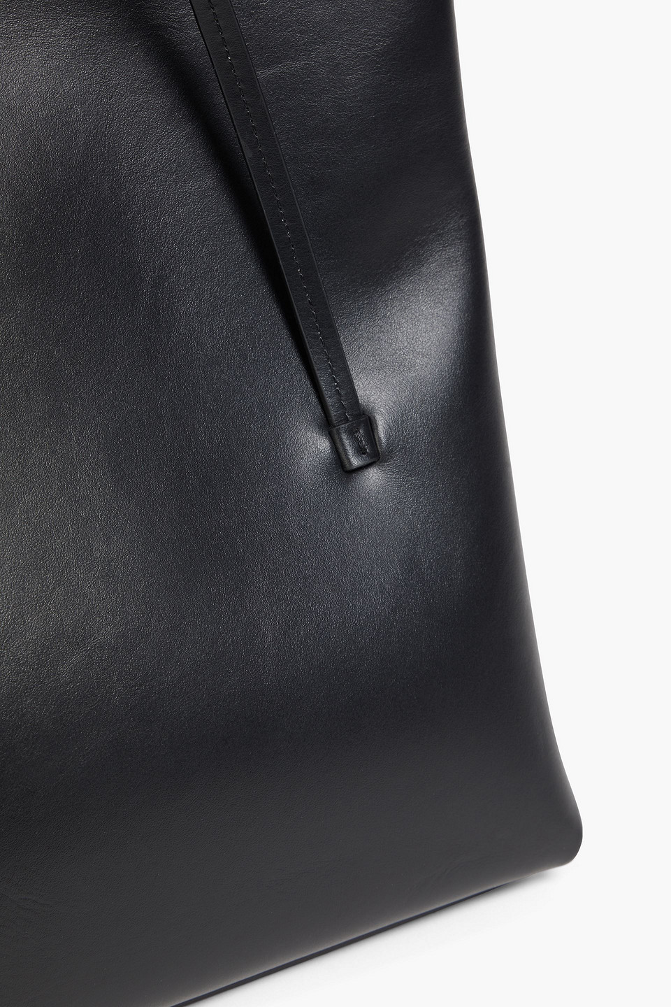 Wandler Joanna Leather Tote In Schwarz