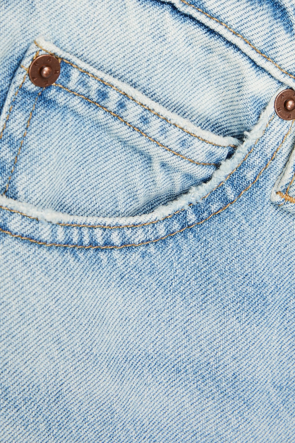 FRAME LE MEC HIGH-RISE STRAIGHT-LEG JEANS 