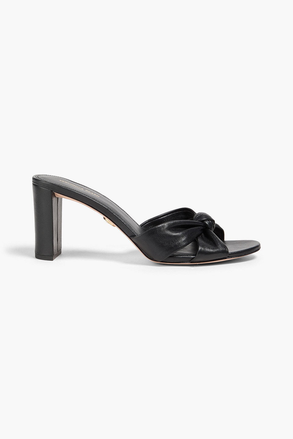 Ganita knotted leather mules