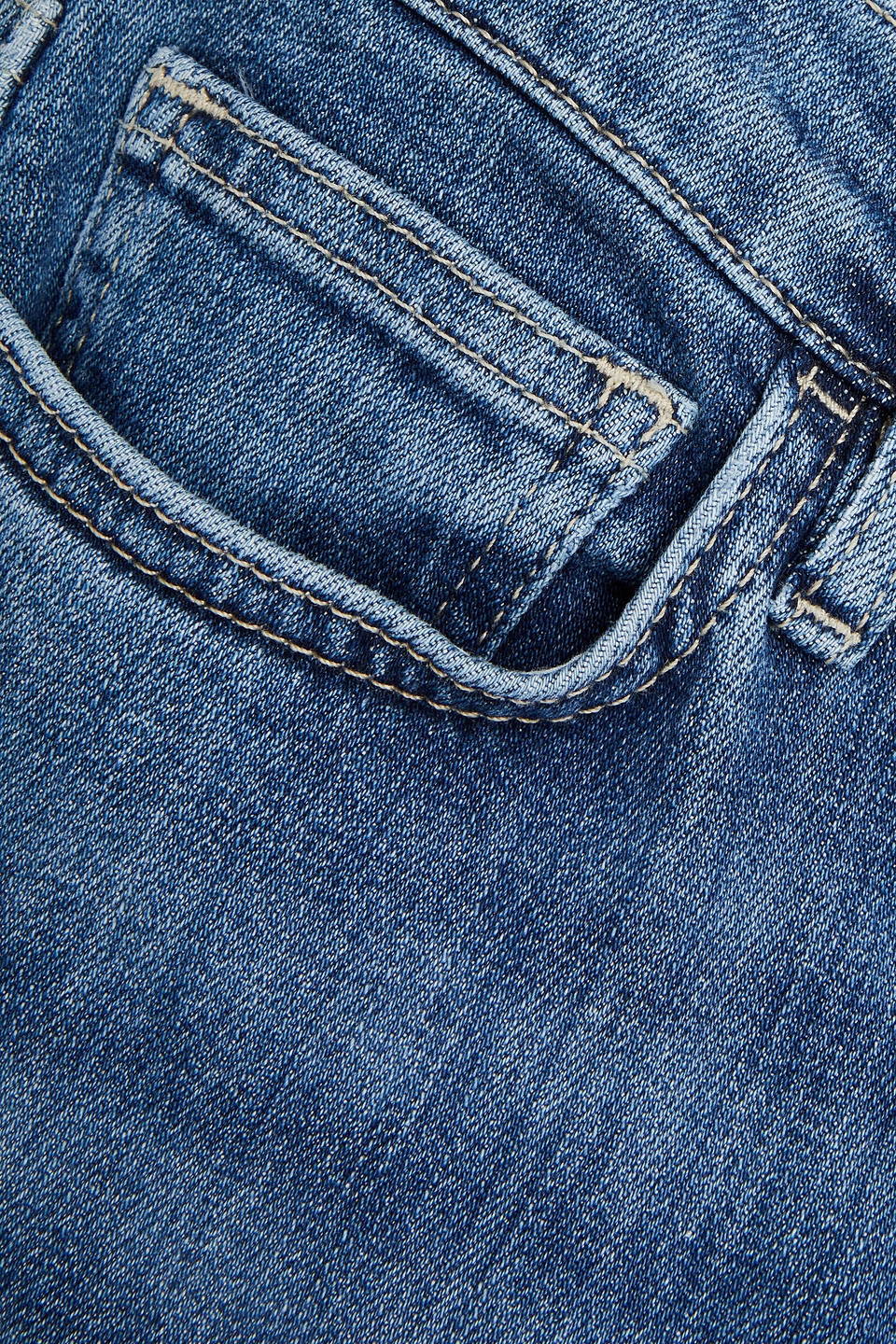 FRAME LE HIGH STRAIGHT CROPPED HIGH-RISE STRAIGHT-LEG JEANS 