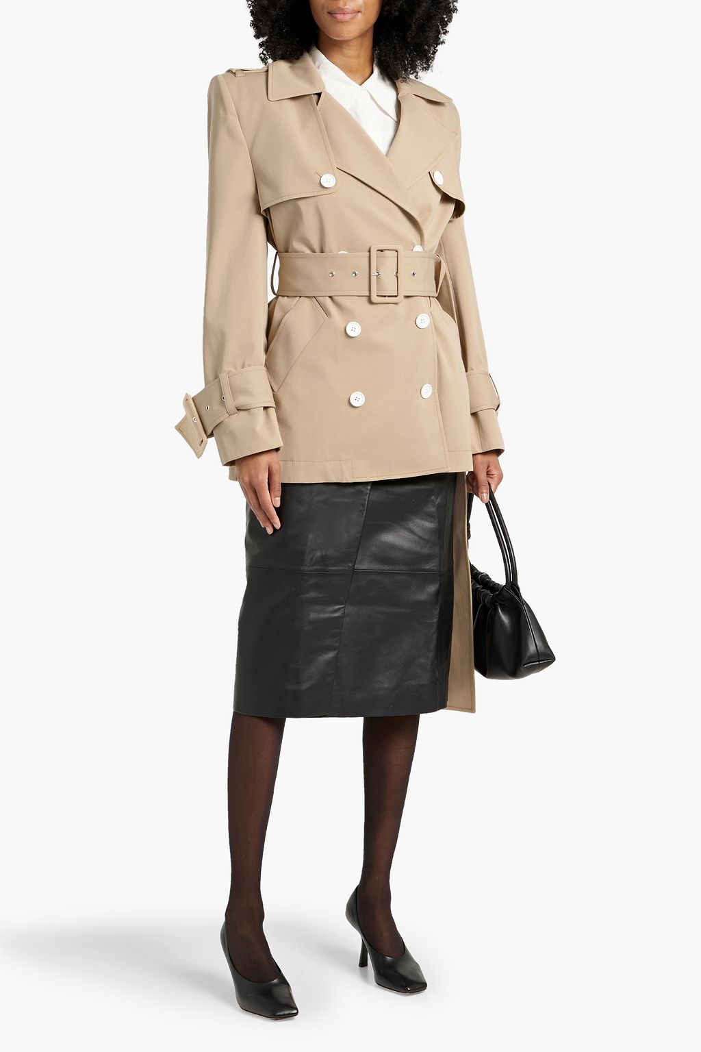 KHAITE Declan cotton-gabardine trench coat