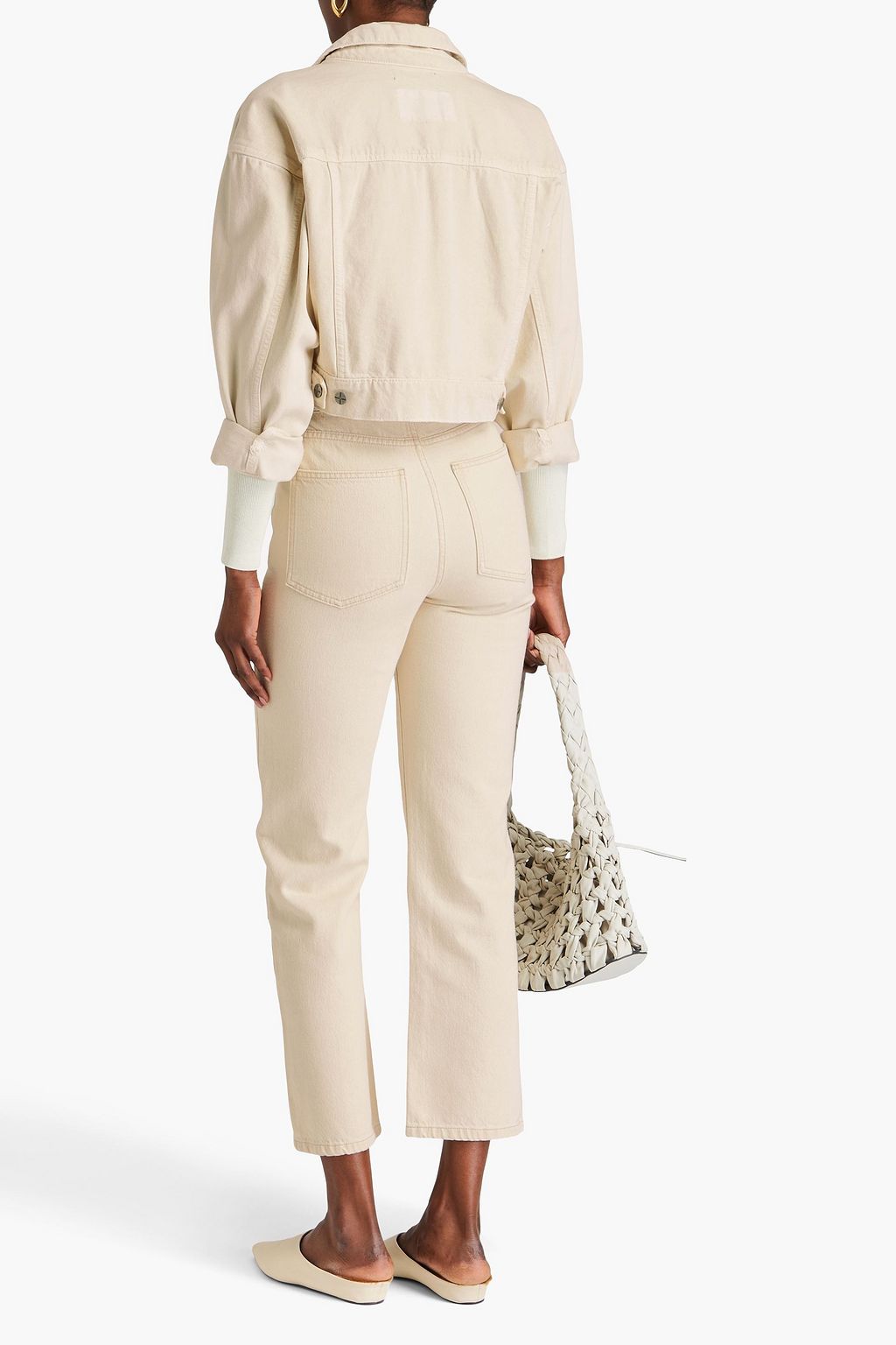 BY MALENE BIRGER جينز "ميليوم" بأرجل مستقيمة وبخصر مرتفع