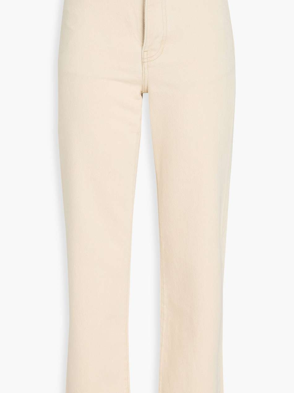 milium high-rise straight-leg jeans