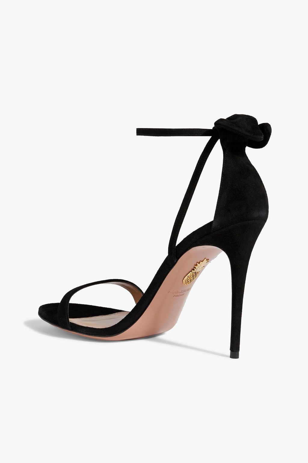 AQUAZZURA Deneuve 105 suede sandals