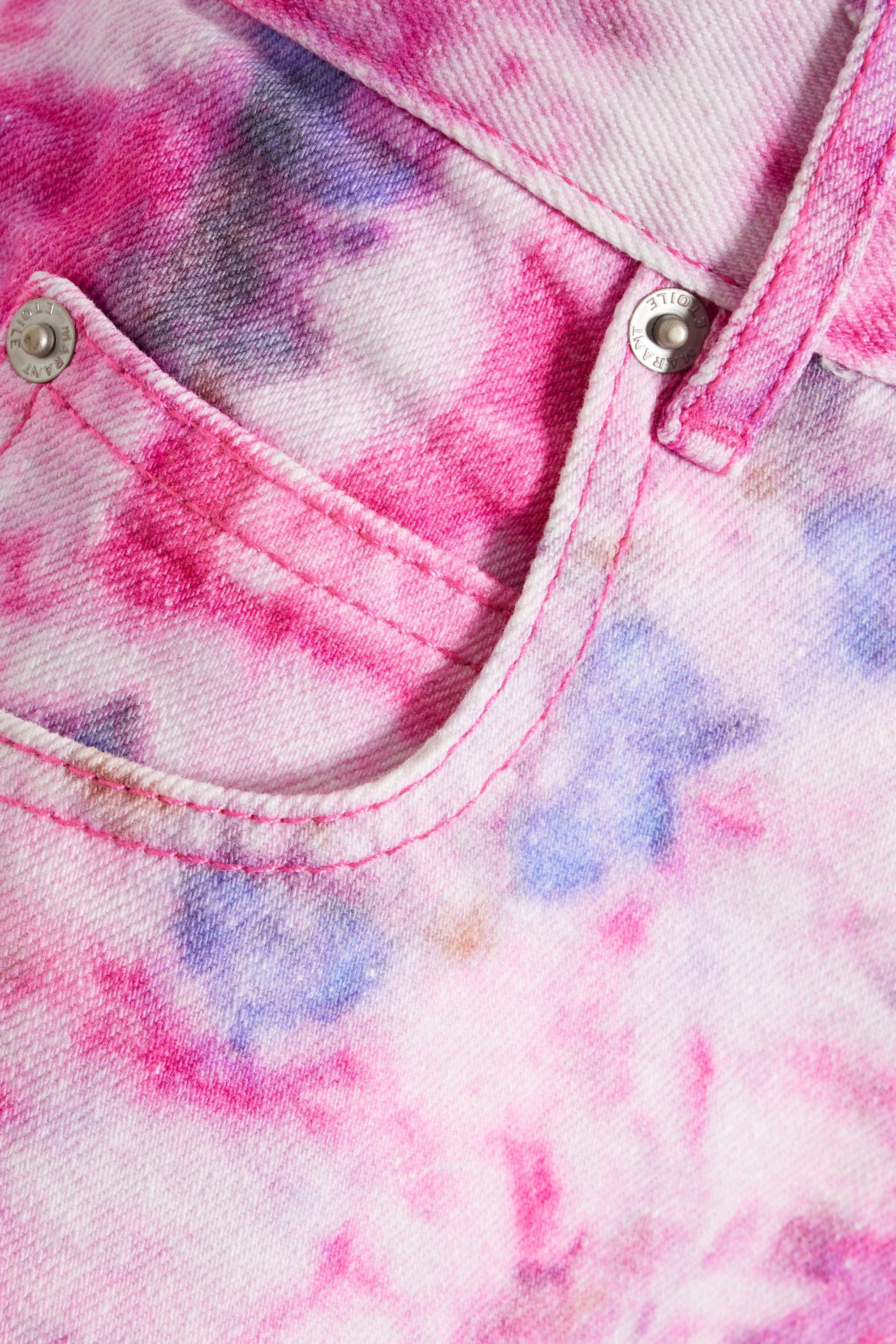 Marant Étoile Belvira tie-dyed bootcut jeans