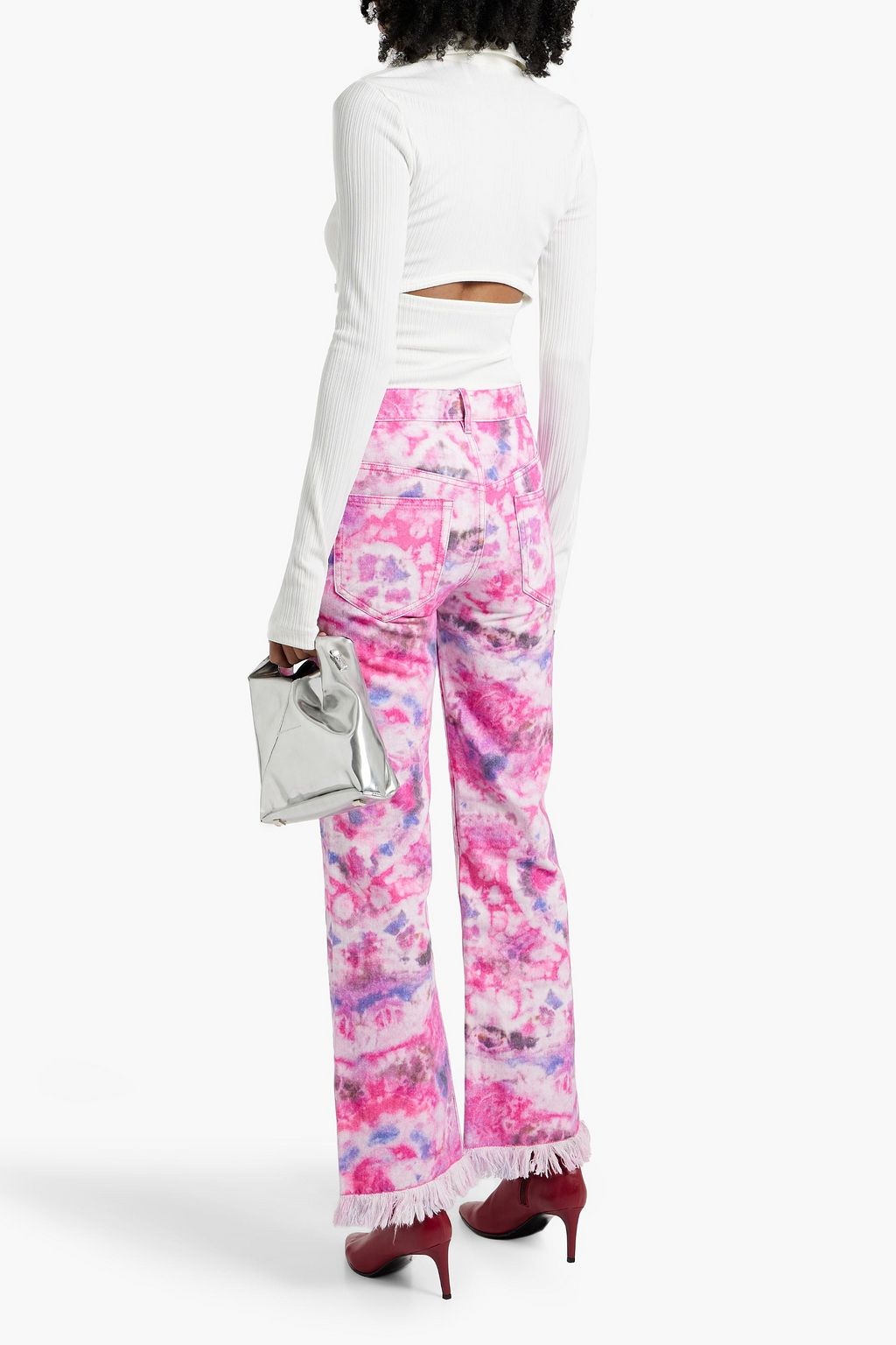 MARANT ÉTOILE Belvira tie-dyed bootcut jeans