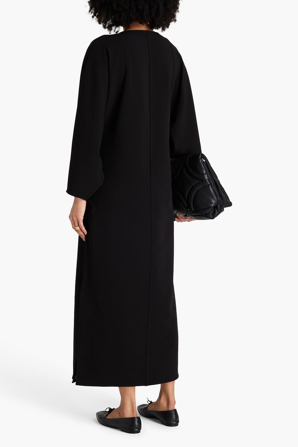 BY MALENE BIRGER فستان "إستل" متوسط الطول من نسيج محبوك