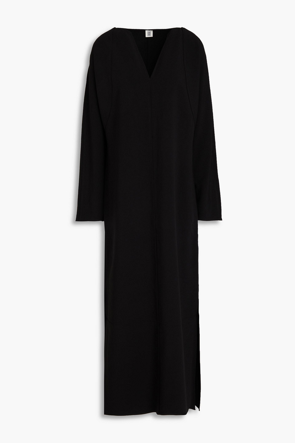 By Malene Birger Estel Woven Midi Dress In Black