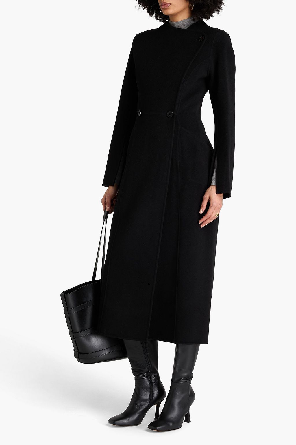 BY MALENE BIRGER Sirrena double-breasted wool-felt coat