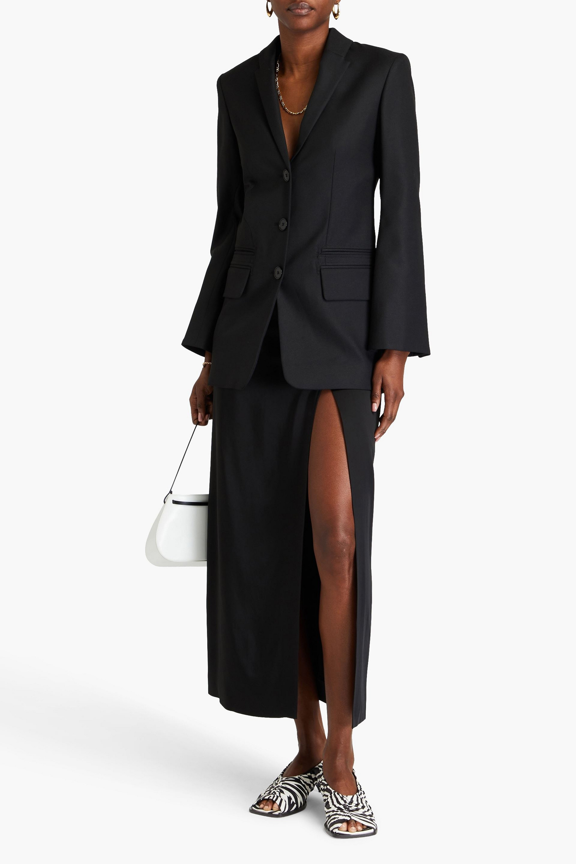 By Malene Birger Porter twill blazer