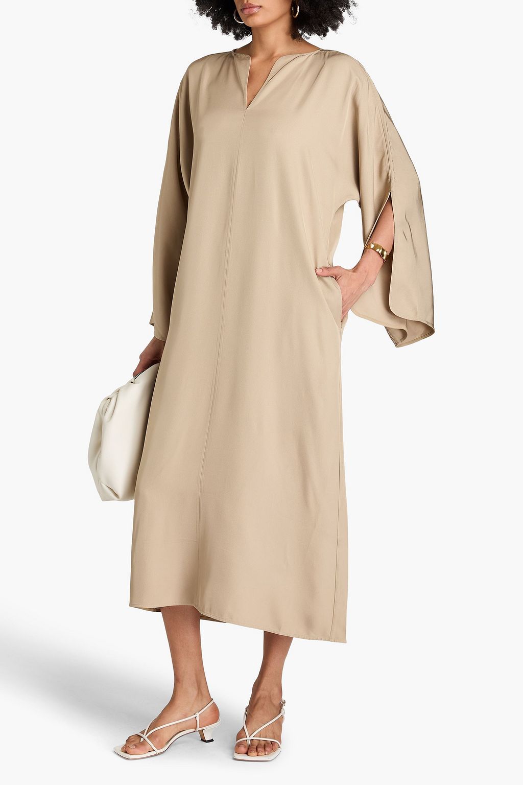 BY MALENE BIRGER فستان Cais متوسّط الطول من التويل
