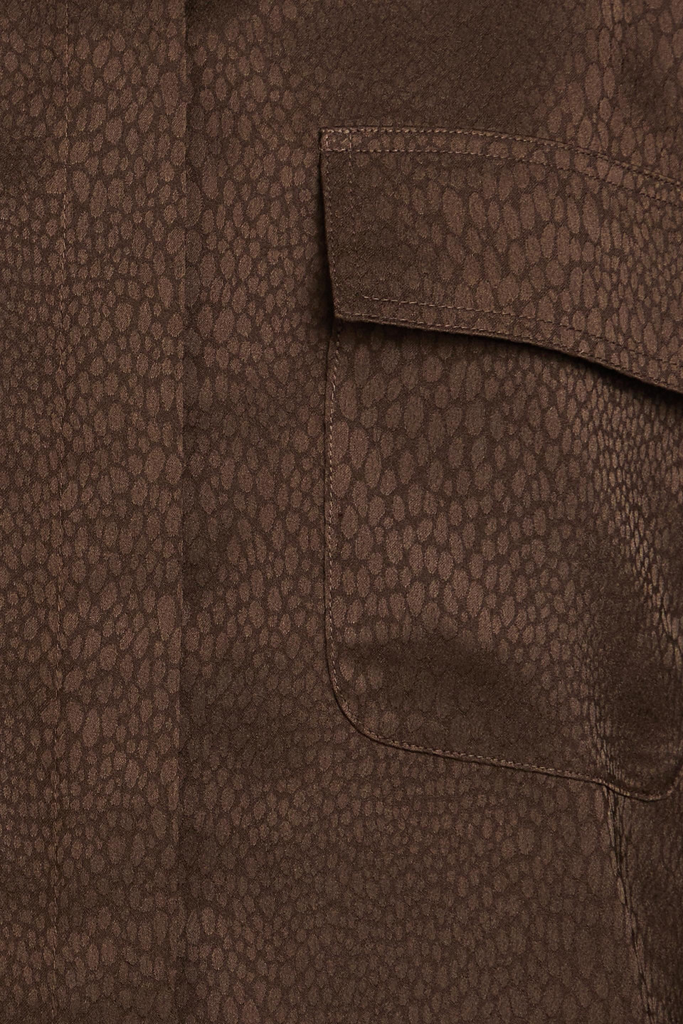 FRAME SATIN-JACQUARD SHIRT