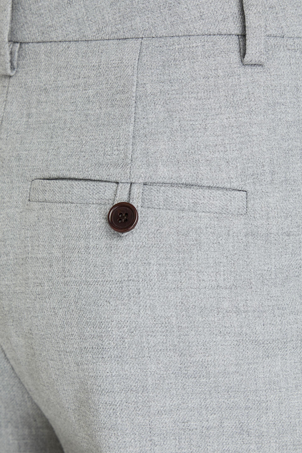 Shop By Malene Birger Igda Tweed Straight-leg Pants In Gray