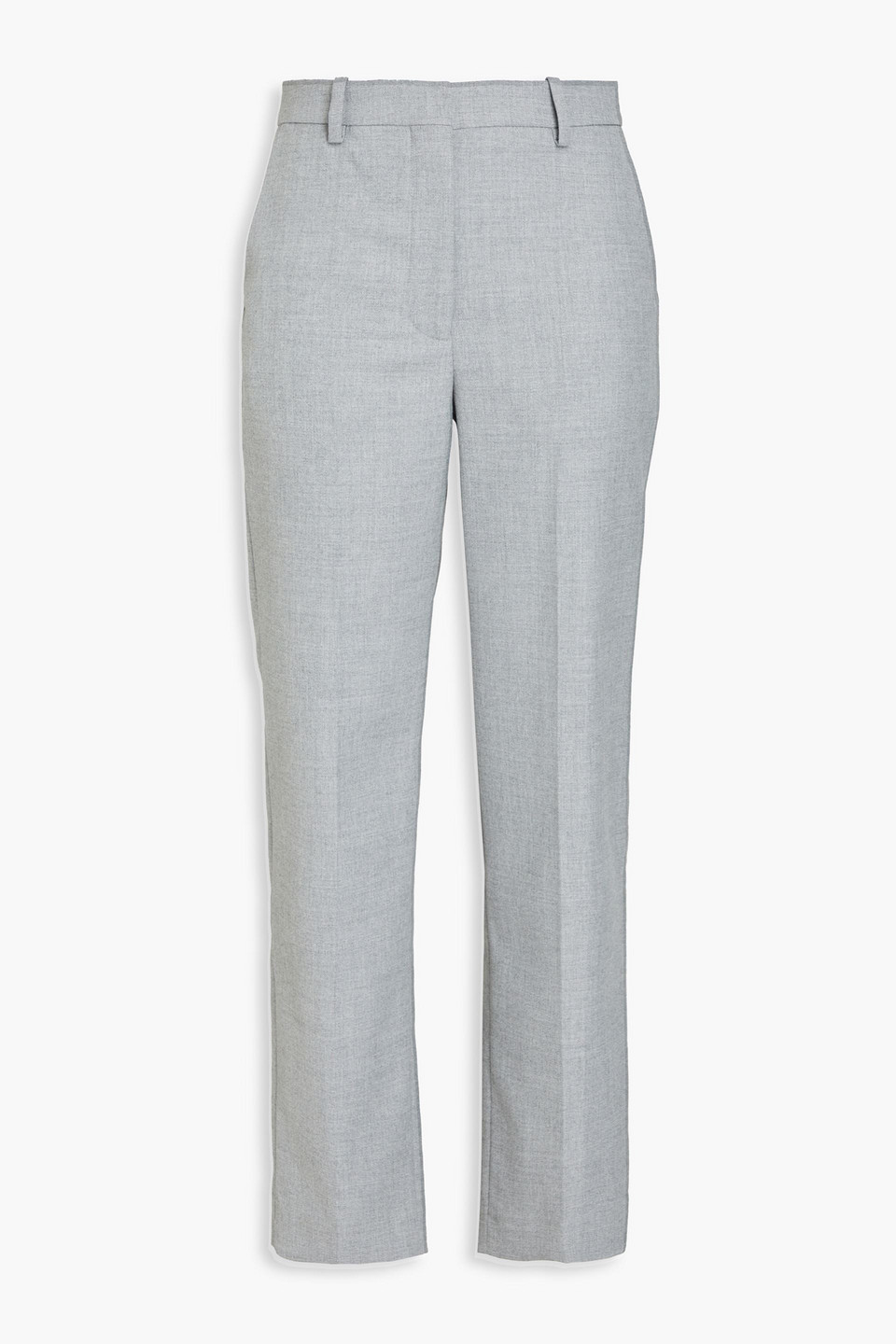 By Malene Birger Igda Tweed Straight-leg Pants In Gray