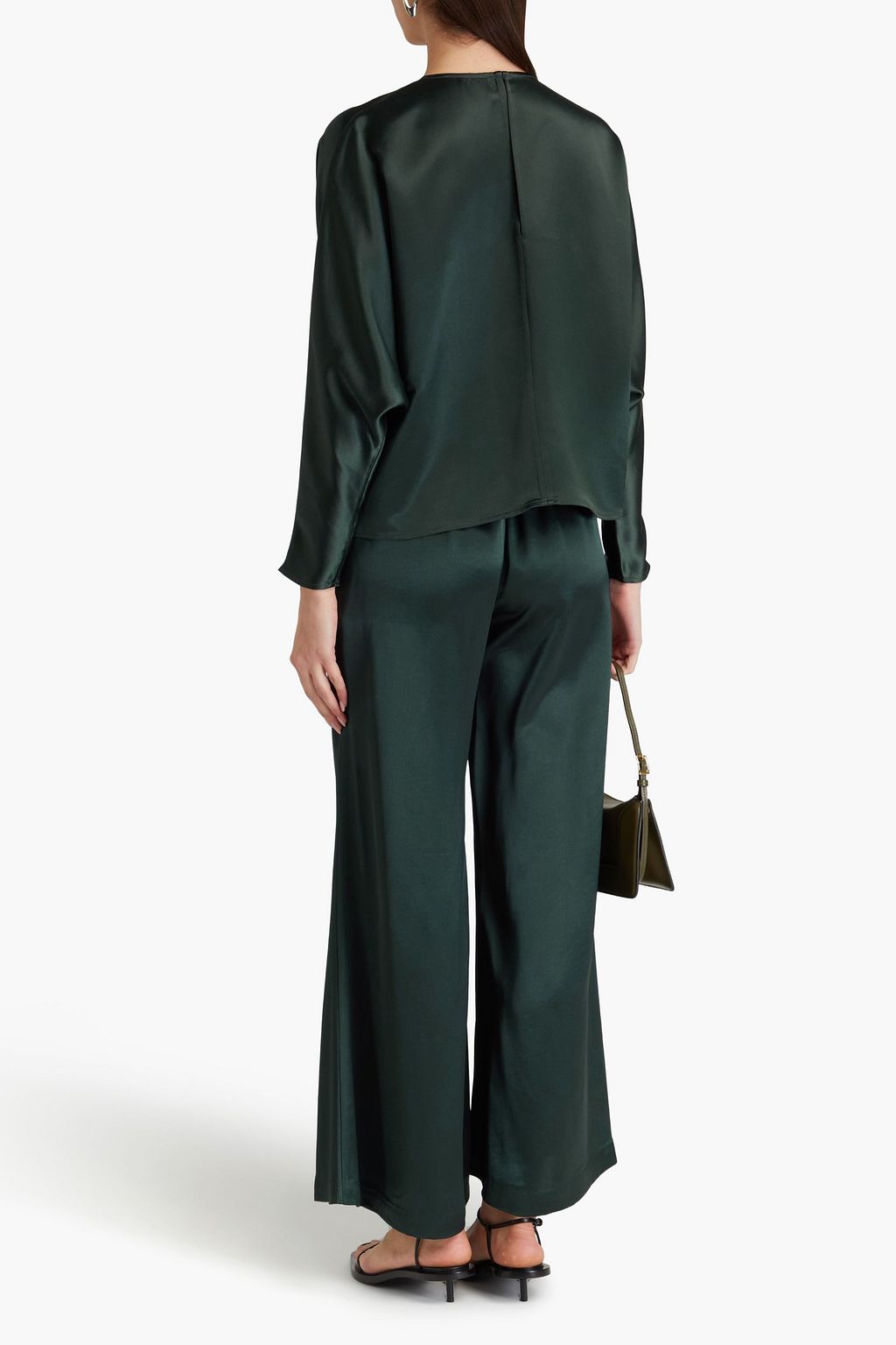 BY MALENE BIRGER 새틴 블라우스