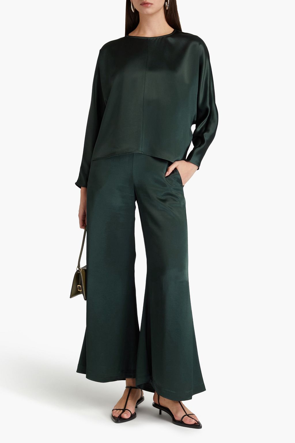 BY MALENE BIRGER 새틴 블라우스