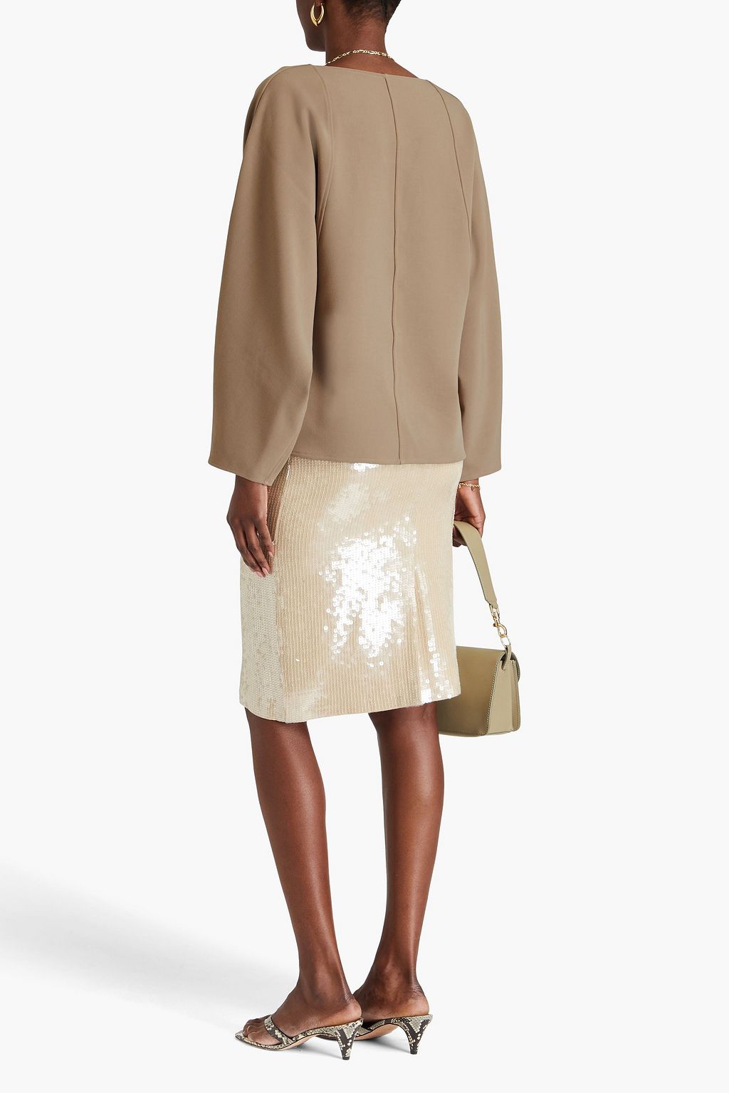 BY MALENE BIRGER بلوزة من الكريب
