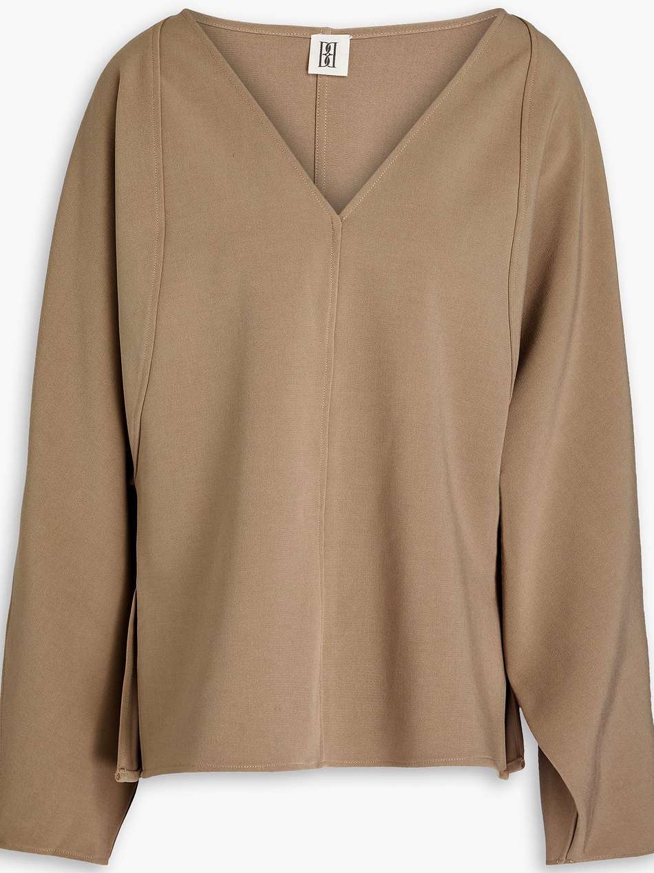 elya crepe blouse
