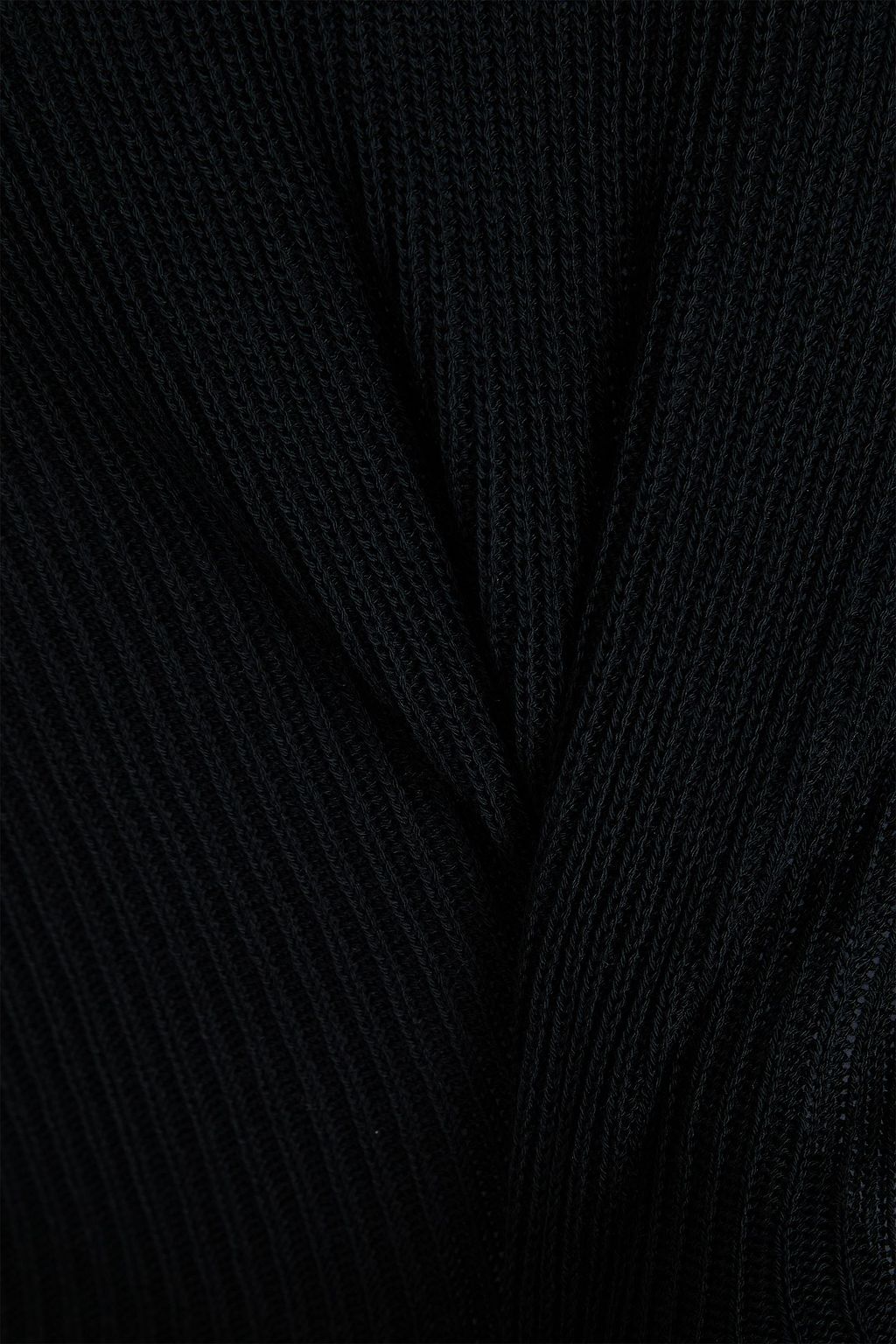 BY MALENE BIRGER كنزة رياضية بياقة عالية من اللايوسيل والتنسل™ المضلّع
