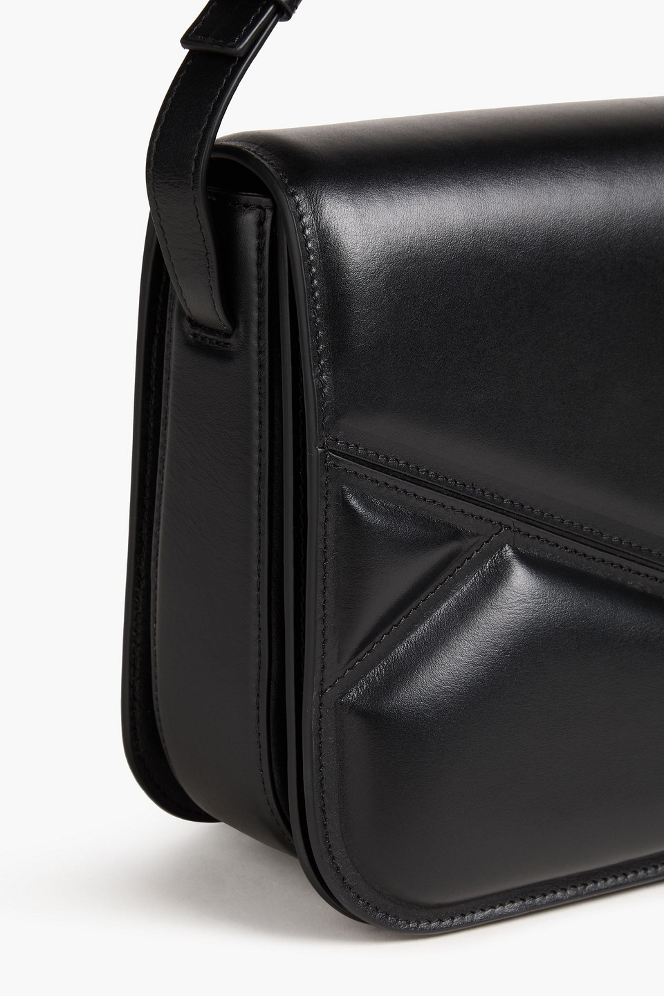 Wandler Oscar Quilted Leather Cross-body Bag In Schwarz