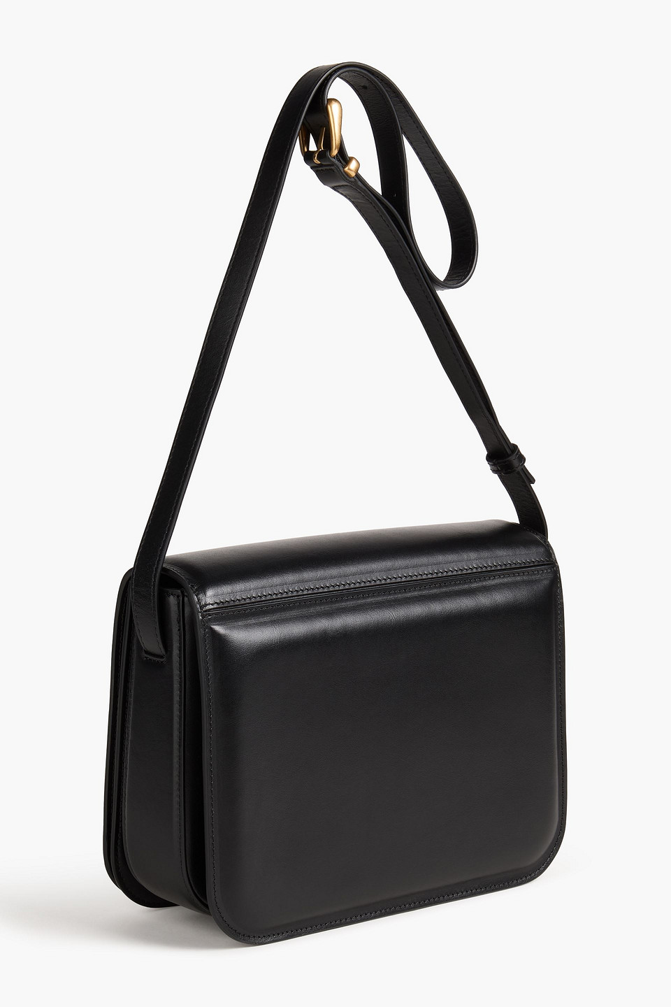 Wandler Oscar Quilted Leather Cross-body Bag In Schwarz