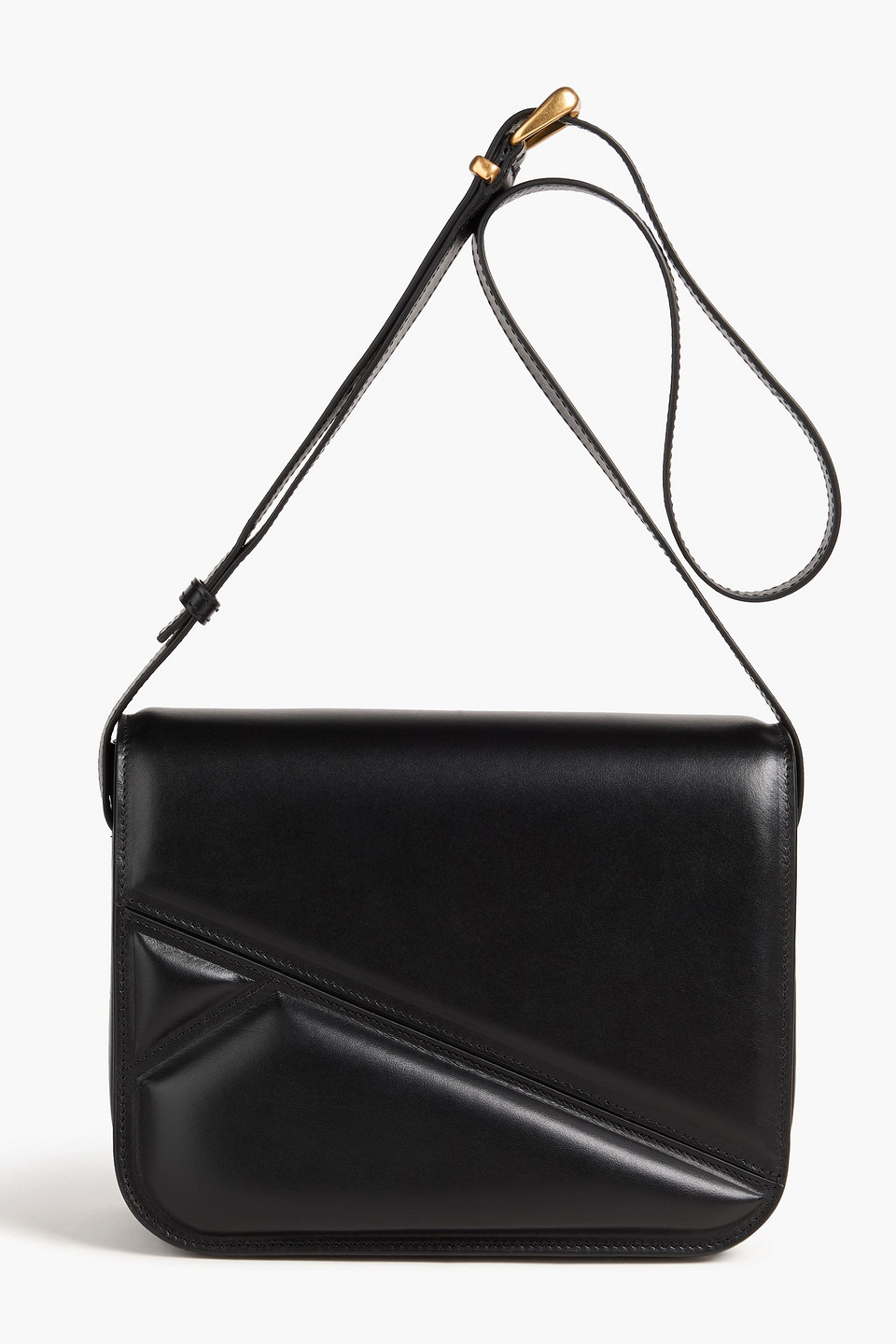 Wandler Oscar Quilted Leather Cross-body Bag In Schwarz
