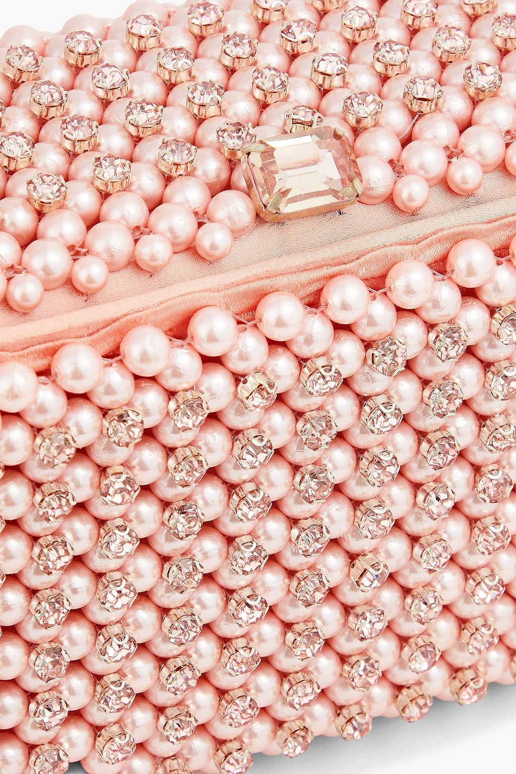 RETROFÊTE Eclipse Pearl embellished satin tote