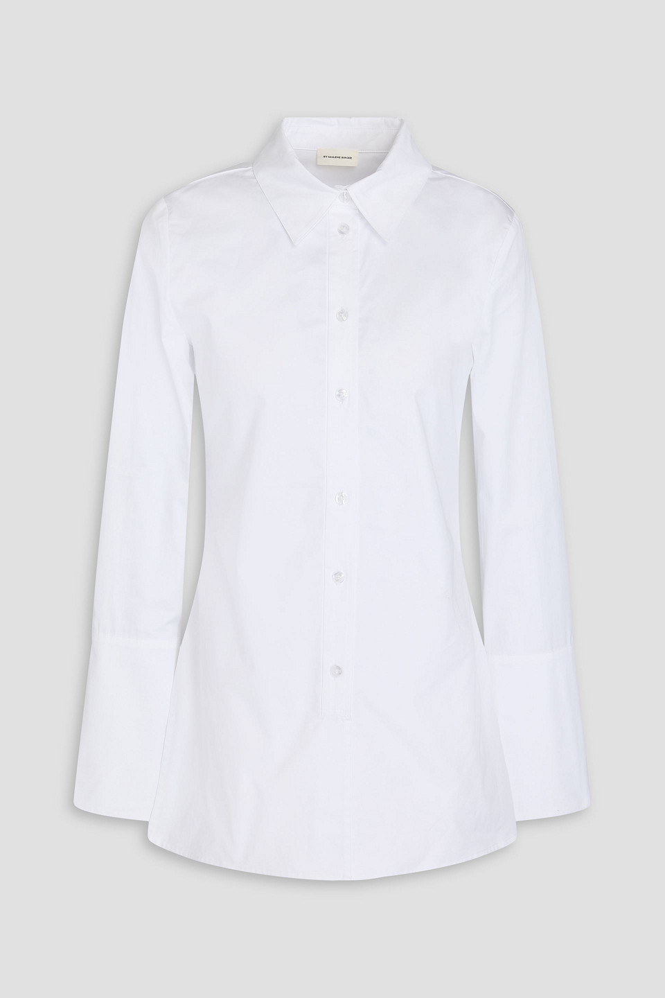 By Malene Birger Padano Cotton-poplin Shirt In White