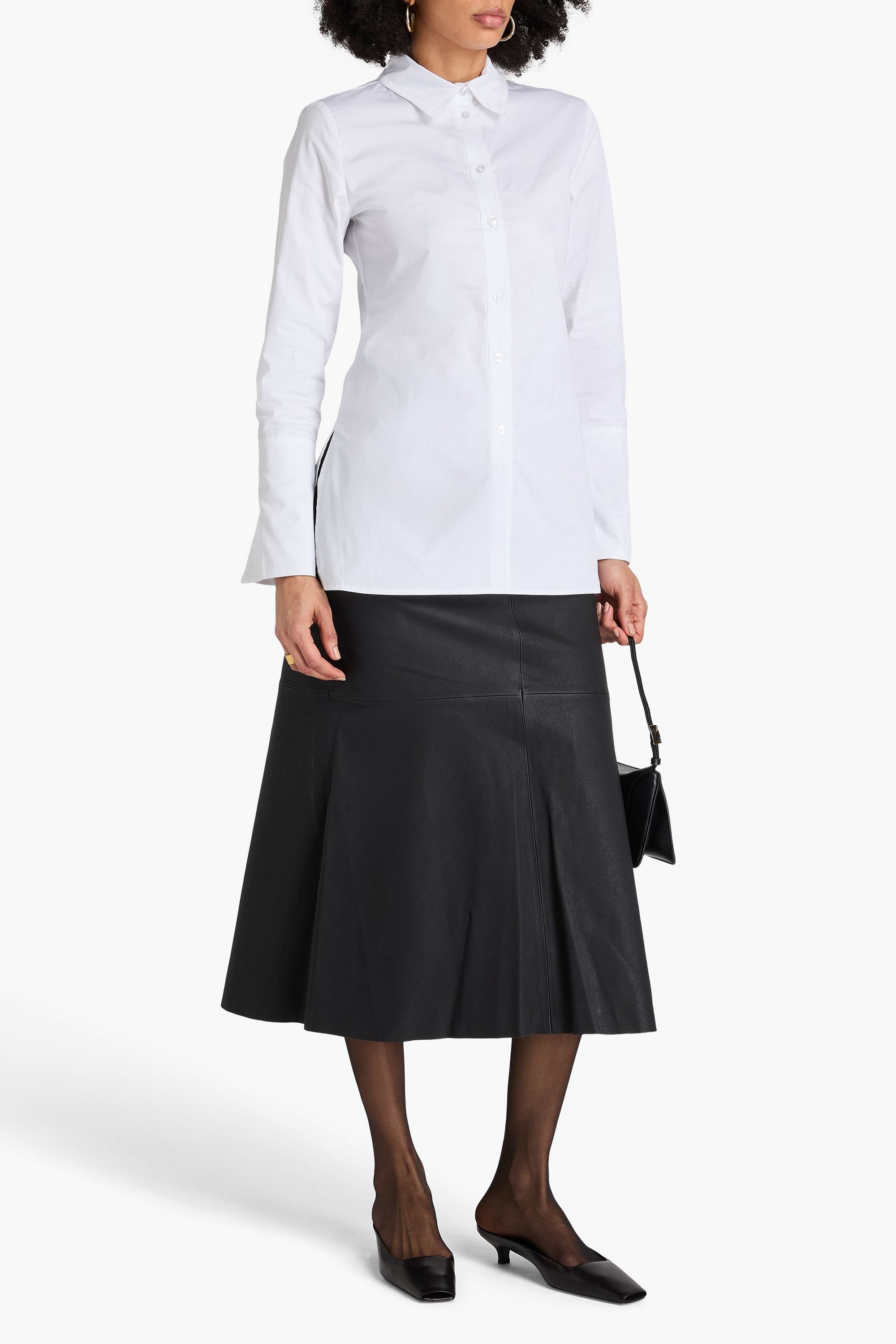 By Malene Birger Padano cotton-poplin shirt